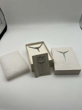 Steven Lavaggi Angels of Reconciliation Sterling Silver Angel Necklace